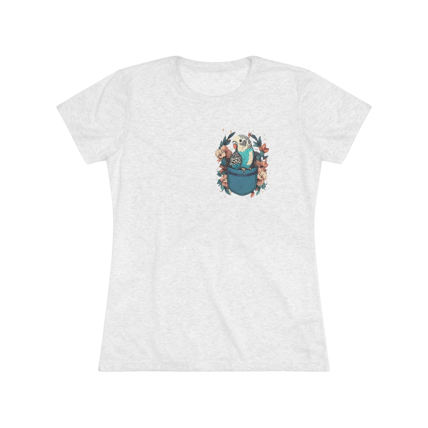 Pocket Budgie Women's Tri-Blend Tee