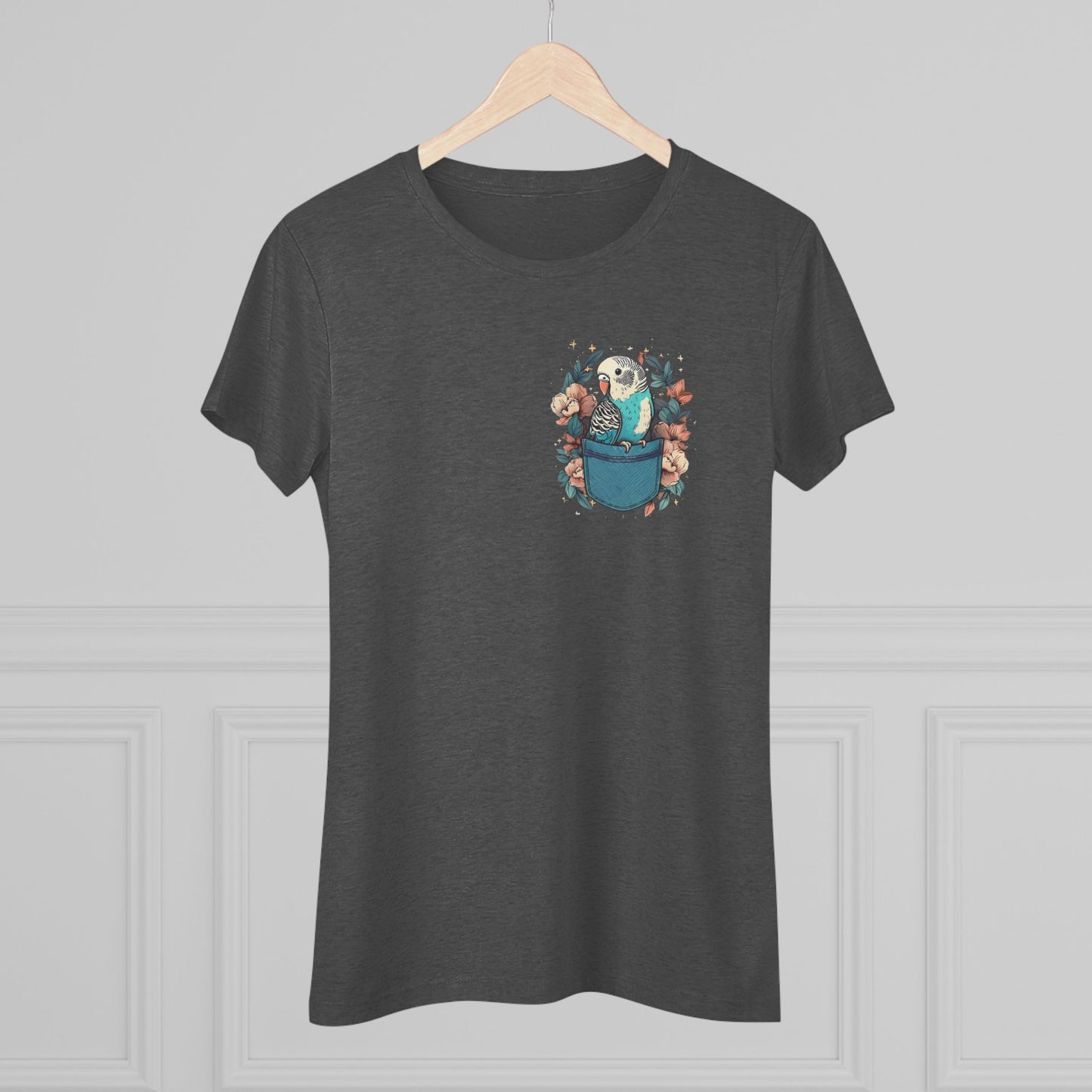 Pocket Budgie Women's Tri-Blend Tee